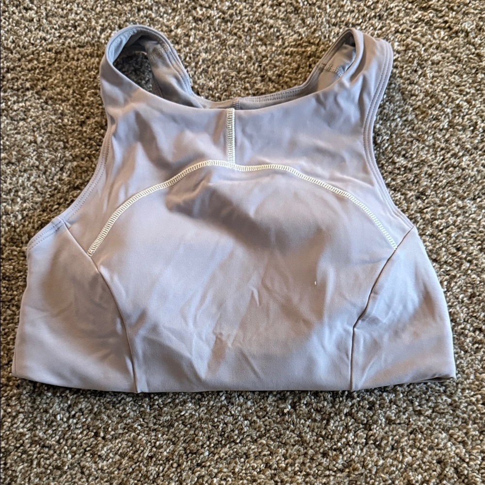 Lululemon High Neck Mauve Sports Bra